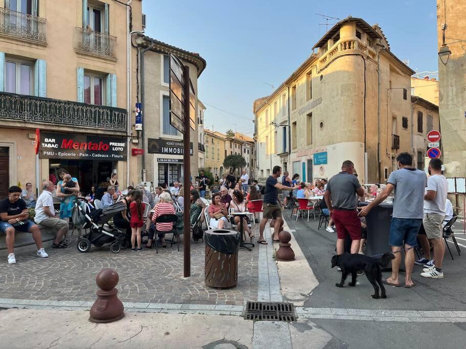 Charming Village House With Roof Top Terrace! Thezan-les-Beziers Esterno foto